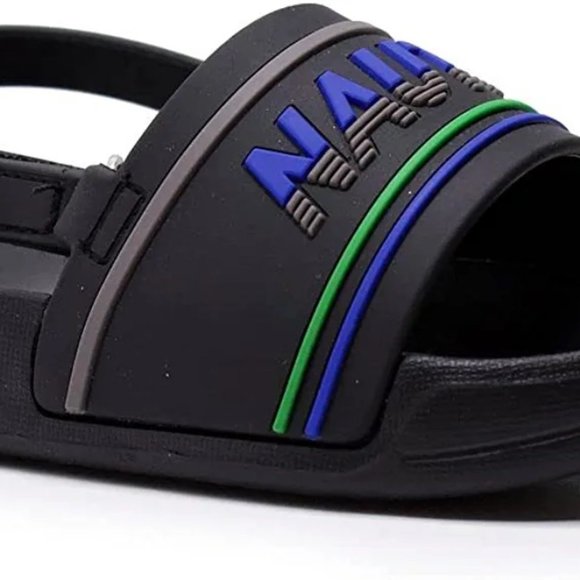 Nautica Toddler Slide Sandals with Strap - Picture 2 of 5